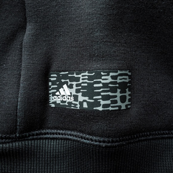 Adidas Golf Soft Fleece Hoodie Vest Full-Zip Black - Picture 7 of 11